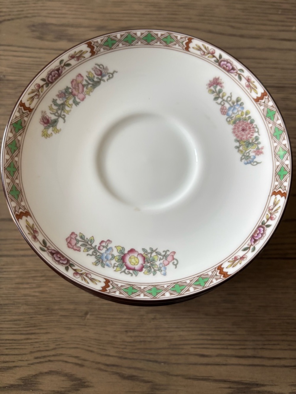 Wedgwood Kutani Crane Bone China Saucer Plate R4464 England Replacements Qty 12